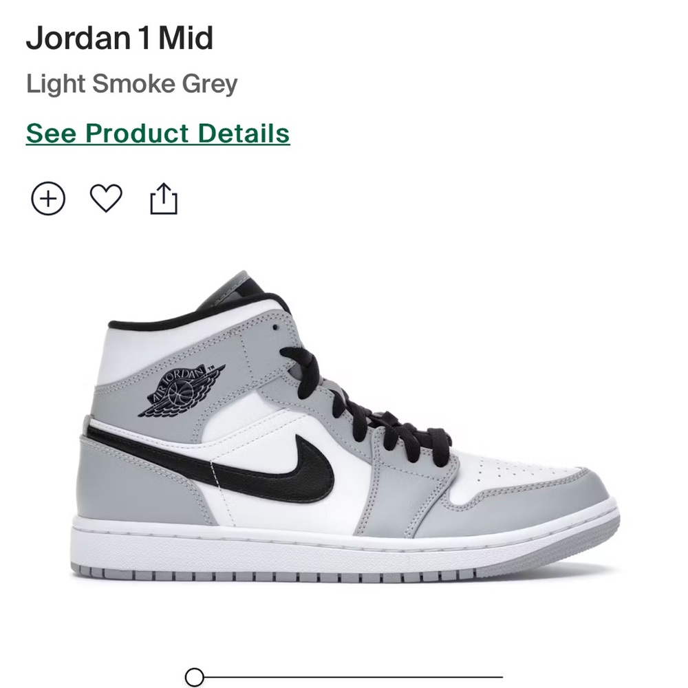 Light smoke grey high tops